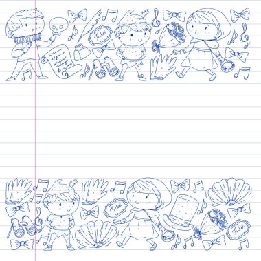 Çocuk tiyatrosu Çocuklarla tiyatro gösterisi..