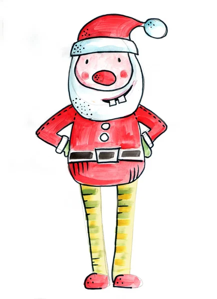 Illustrazione Babbo Natale — Foto Stock