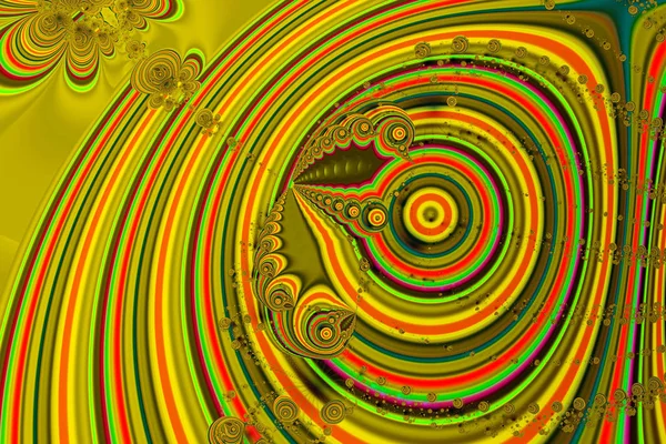 Fondo fractal abstracto 3D . — Foto de Stock