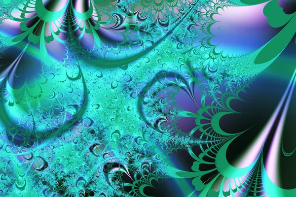 Abstract fractal background. Painting multicolor texture.Modern