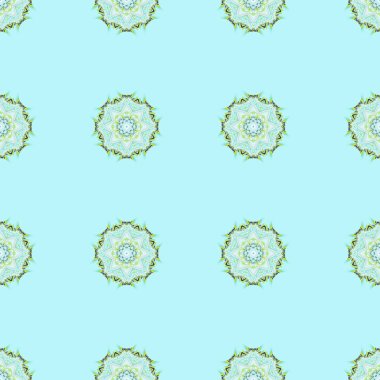 Kumaş için kusursuz desen, yaratıcılık. Soyut fraktal gerileme