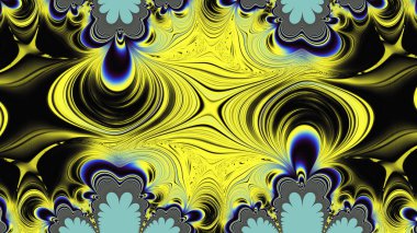  Sarı son derece karmaşık bir desen.