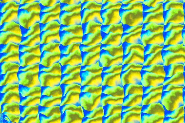  Sarı son derece karmaşık bir desen.