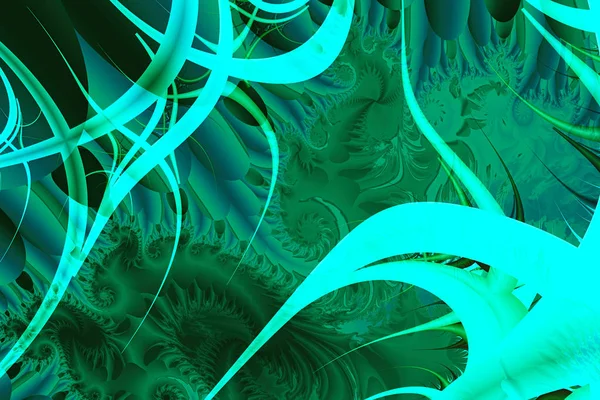 Fantasía colorida textura fractal caótica . —  Fotos de Stock