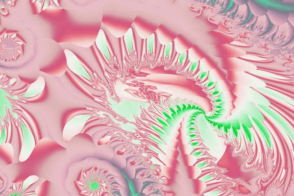 Fantasie Bunt Chaotisch Fraktale Textur — Stockfoto
