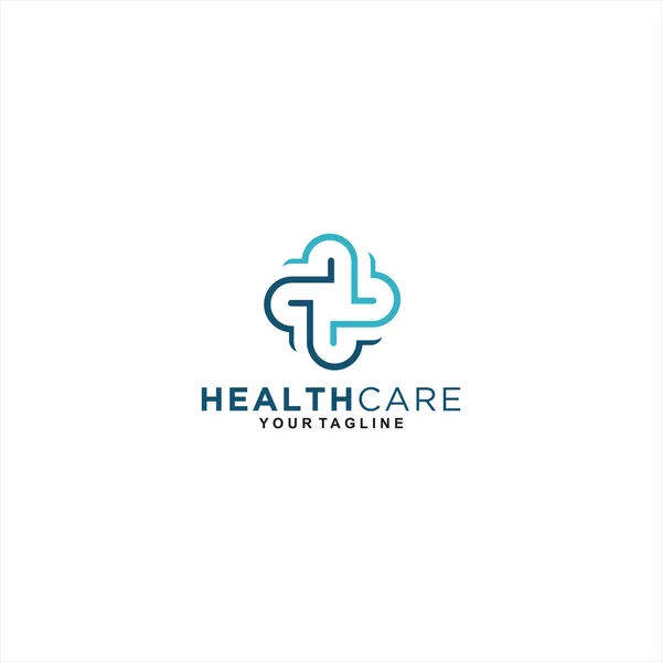 Health Medical Center Logo Template Design — Stock Photo, Image