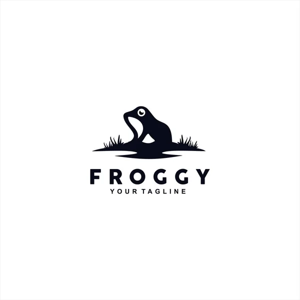 Pomysł szablonu Frog Logo — Wektor stockowy