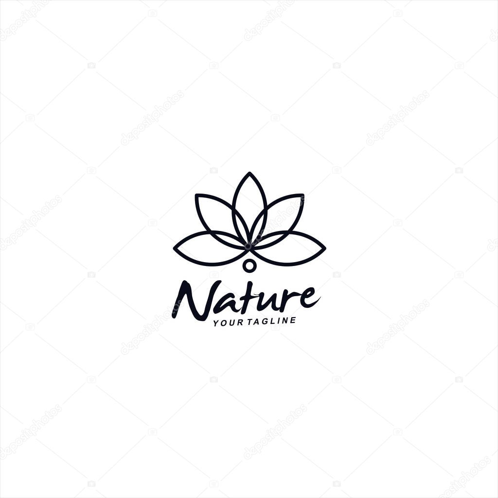 Lotus Logo design template idea