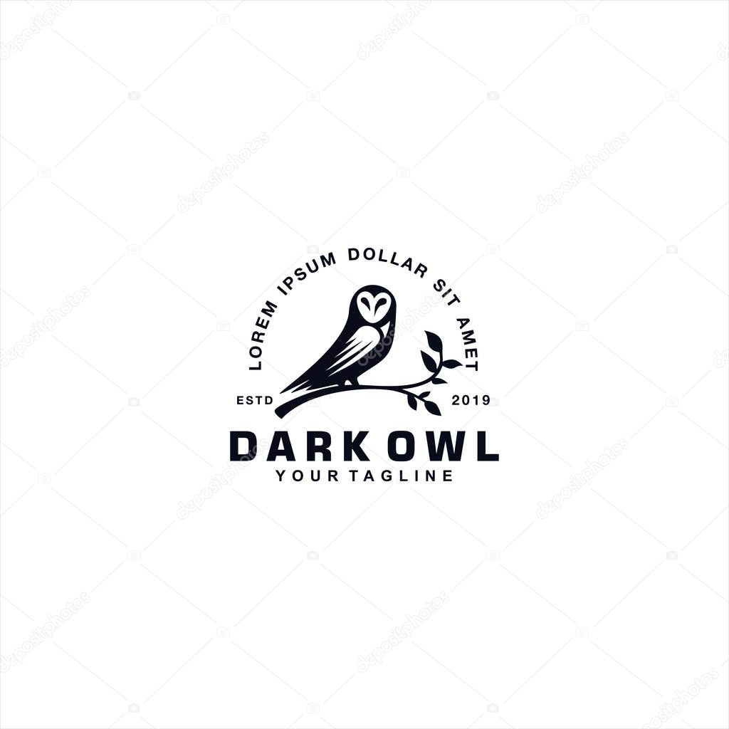 Owl Logo design template idea
