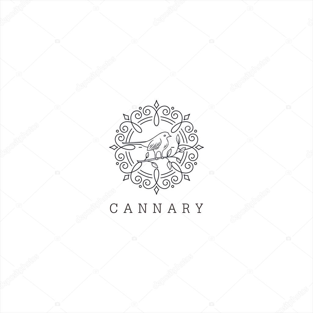 Canary Logo Design template idea