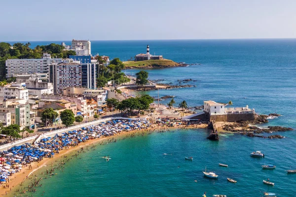 Pemandangan udara Salvador da Bahia, Brasil — Stok Foto