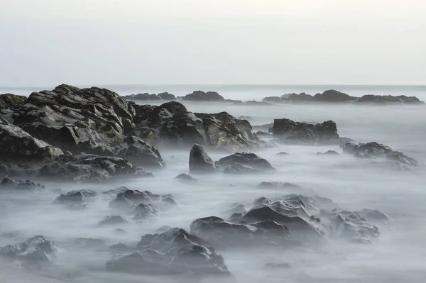 Paisaje marino de larga exposición — Foto de Stock