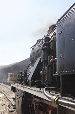 eski buharlı lokomotif