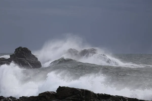 Sea wave splash — Stock Photo, Image