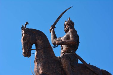 Chhatrapati Heykeli Shivaji Maharaj, Nowgong, Madhya Pradesh, Hindistan