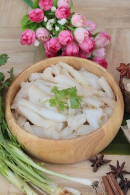 Şehriye rulo çorbası ile pork, Çin yemeği