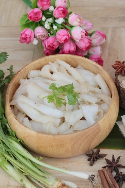 Şehriye rulo çorbası ile pork, Çin yemeği