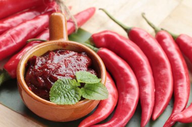 Kore kırmızı biber gochujang yemek pişirmek için