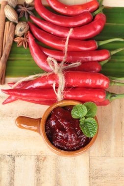 Kore kırmızı biber gochujang yemek pişirmek için