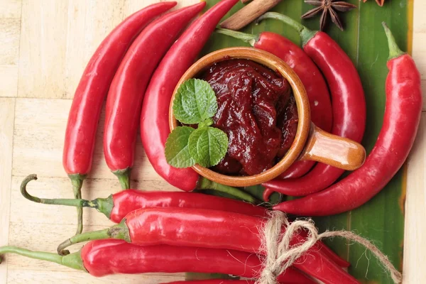 Gochujang de pimenta vermelha coreana para cozinhar — Fotografia de Stock