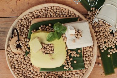 Tofu yemek ve soya tohumu için