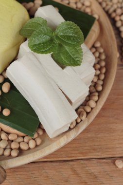 Tofu yemek ve soya tohumu için