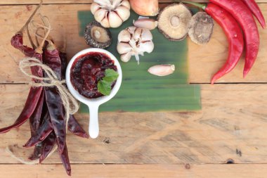 Kore kırmızı biber Yapıştır gochujang yemek pişirmek için