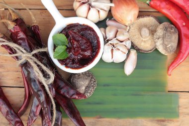 Kore kırmızı biber Yapıştır gochujang yemek pişirmek için