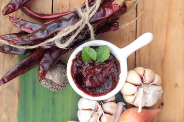 Kore kırmızı biber Yapıştır gochujang yemek pişirmek için