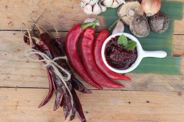 Kore kırmızı biber Yapıştır gochujang yemek pişirmek için