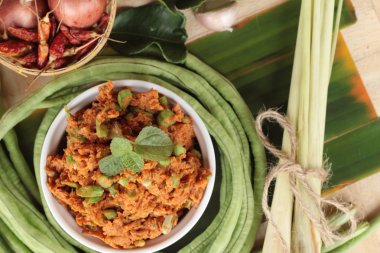 Yapma balık patty ile baharatlı kızarmış için