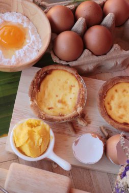 Çok lezzetli ve yumurta yumurta tart yapma