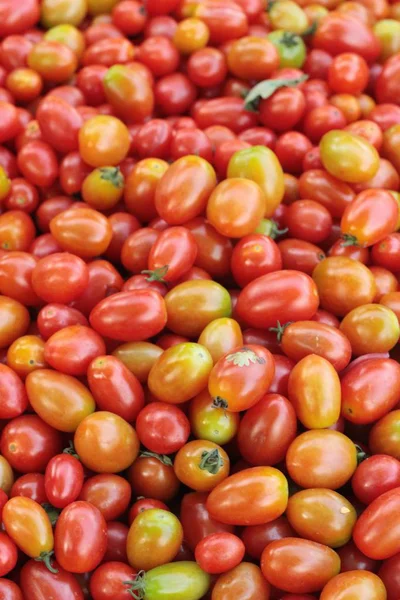 Świeże pomidory do gotowania na rynku — Zdjęcie stockowe