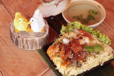 Ördek rostosu çok lezzetli.