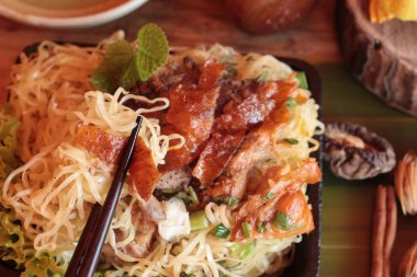 Ördek rostosu çok lezzetli.