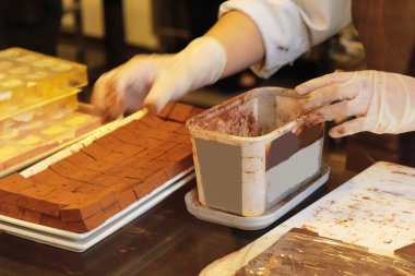 Yapmak için çikolata tatlı, lezzetli