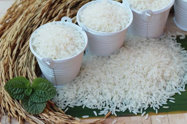 Arroz jazmín en el mercado — Foto de Stock