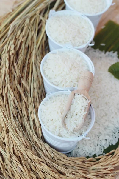 Arroz jazmín en el mercado — Foto de Stock