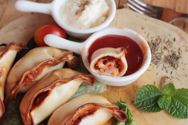 Küçük İtalyan pizza lezzetlidir