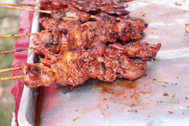 Izgara tavuk içinde belgili tanımlık çarşı lezzetlidir