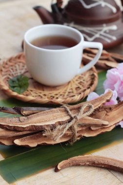 Reishi mantar çayı - Ganoderma Lucidium sağlık için
