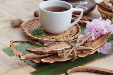 Reishi mantar çayı - Ganoderma Lucidium sağlık için