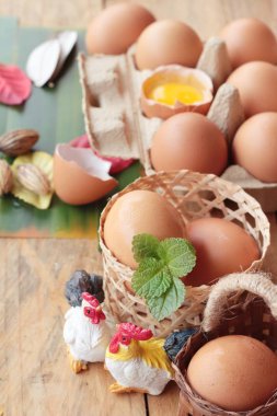 Yumurta pişirme için panelinde