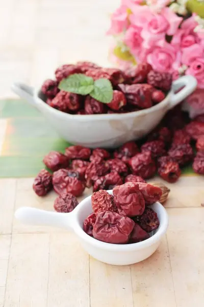 Getrocknete Jujube-Früchte sind lecker — Stockfoto