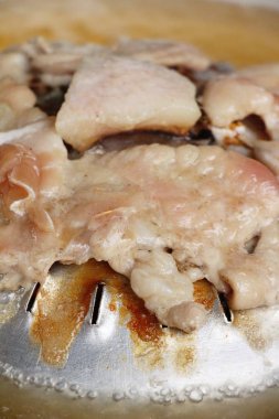 Sıcak kömürleri, Korece Barbekü stili domuz eti ızgara