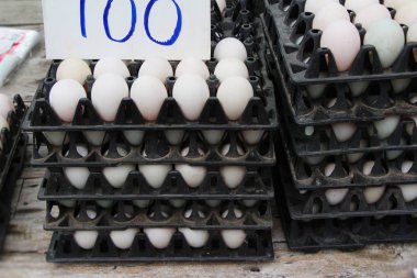 Yumurta pişirme için panelinde