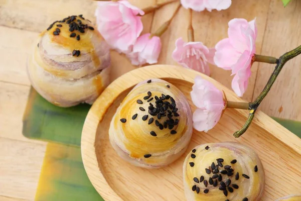 Festival moon pasta, Çin tatlı ve sıcak çay