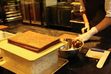 Yapmak için çikolata tatlı, lezzetli