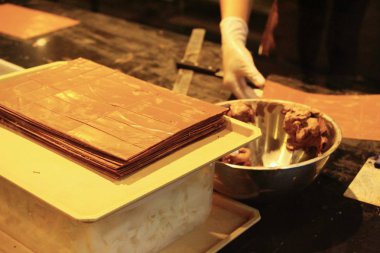 Yapmak için çikolata tatlı, lezzetli