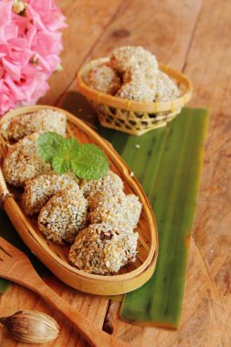 Tatlılar susam ve susam tohumu lezzetli